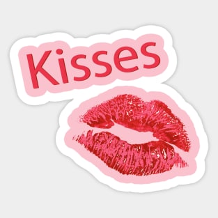 Kisses Sticker